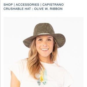 Carve Designs Packable Capistrano Hat -Olive